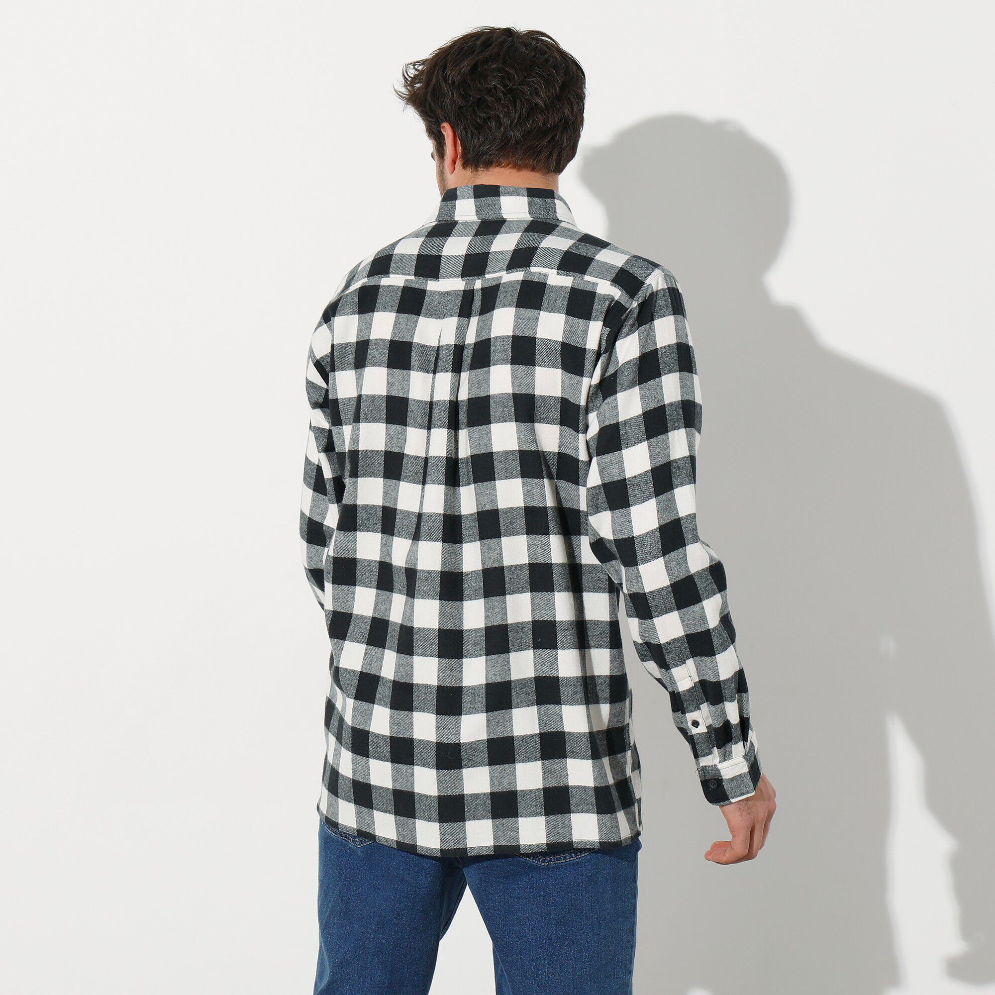 Chemise carreaux flanelle