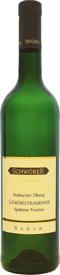 2022 Durbacher Ölberg Gewürztraminer Spätlese trocken - Weinhaus Schwörer
