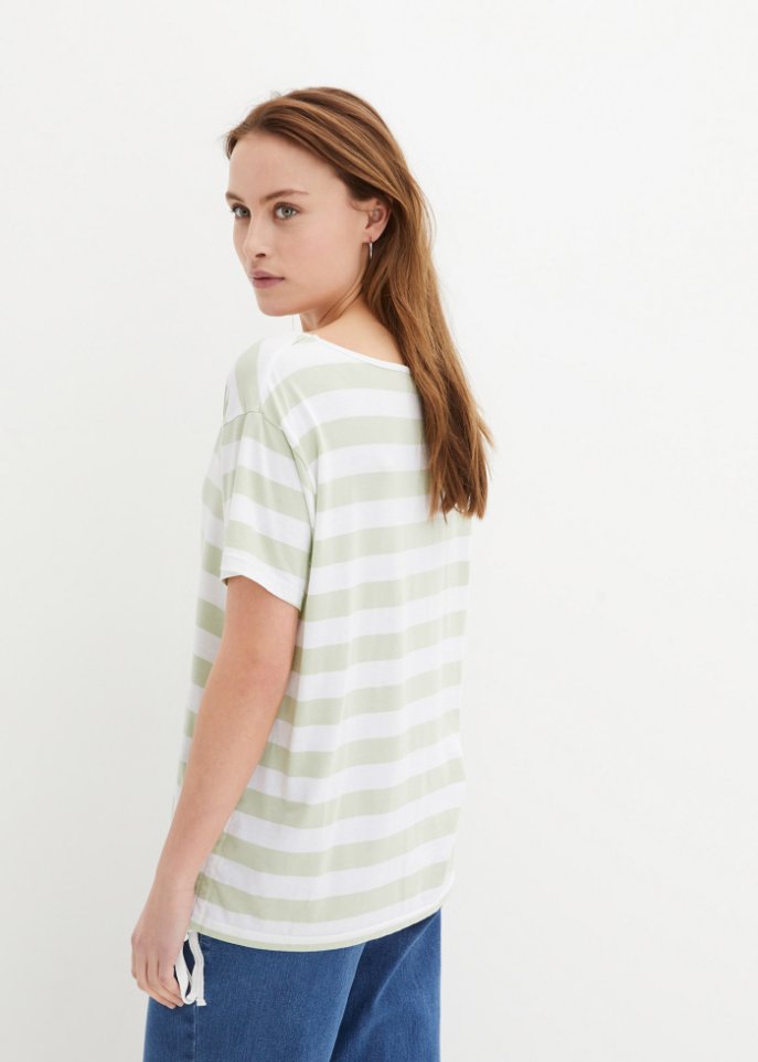 Shirt mit Raffung