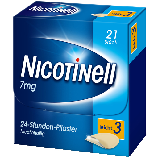 NICOTINELL 7 mg/24-Stunden-Pflaster 17,5mg  21 St  Pflaster, transdermal