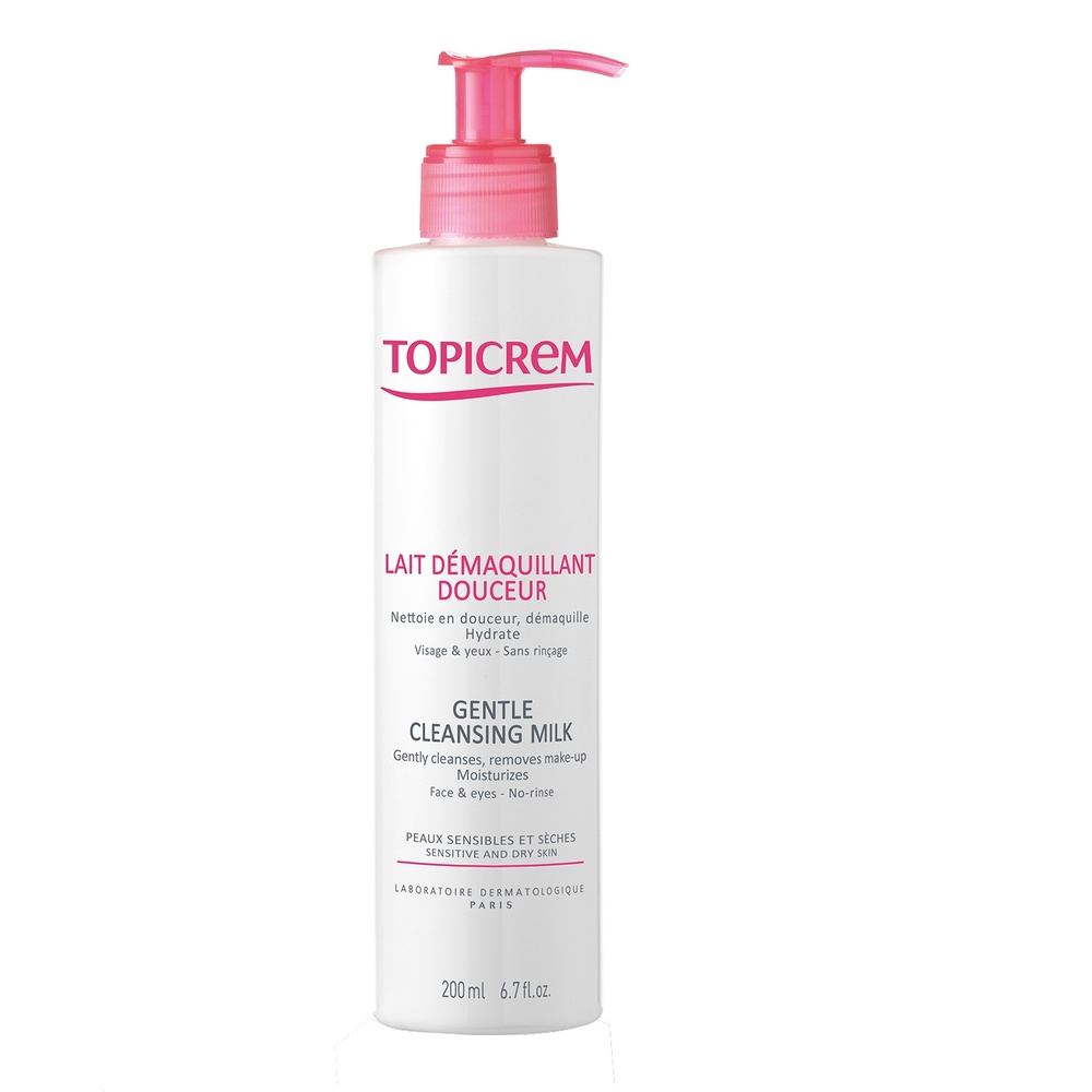topicrem Hydra+ Lait Démaquillant Douceur Lait Démaquillant