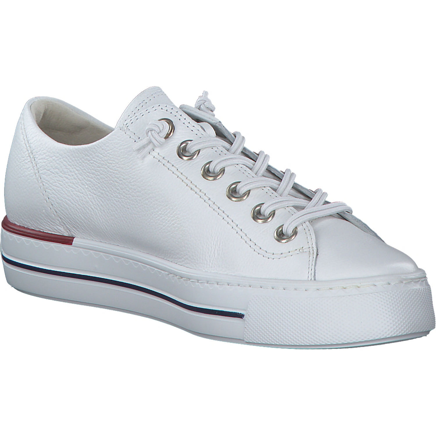 Paul Green 4081, Schnürschuhe, Damen, Weiß (White)