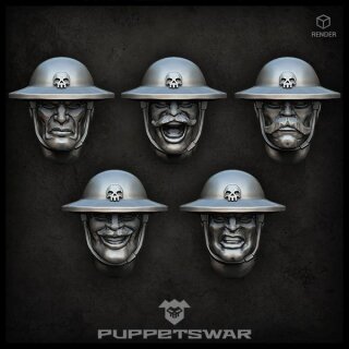 Trench Troopers heads (5)
