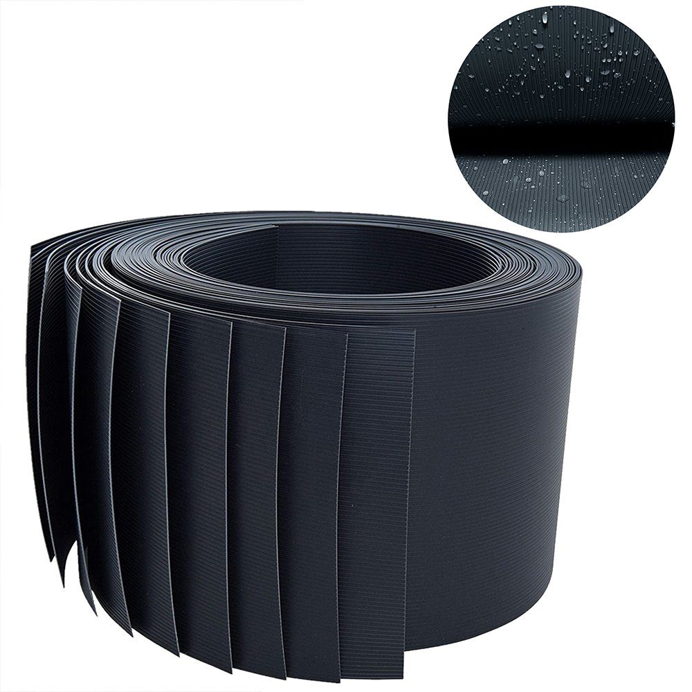 Mucola Sichtschutzstreifen Sichtschutz 10X PVC Sichtschutzstreifen Zaunfolie Windschutz Garten, (10er Set), Hart PVC