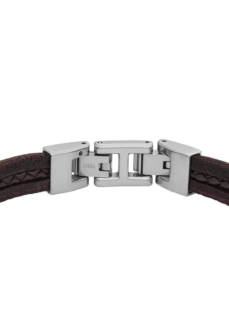Fossil Leather Bracelet JF04133040
