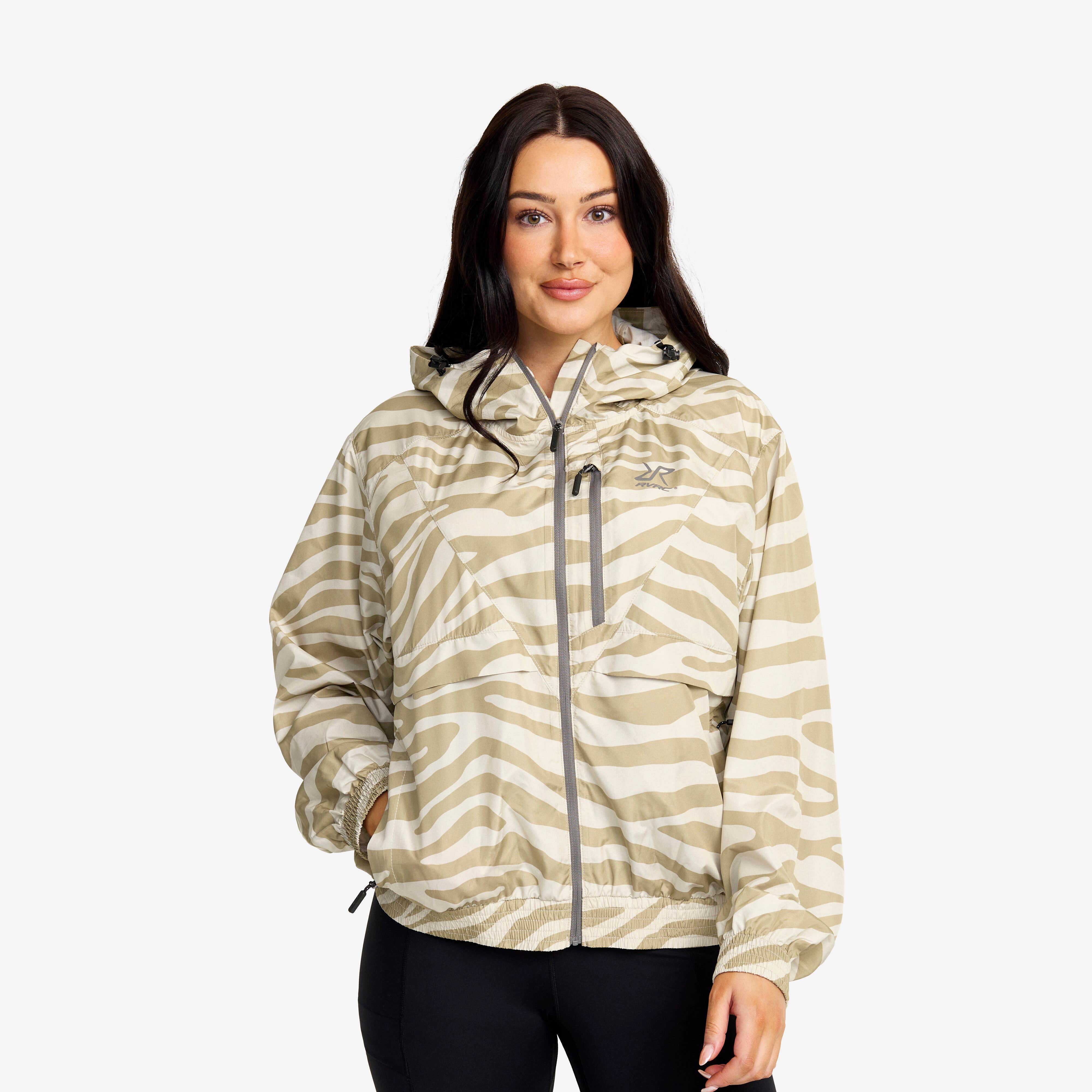 Whirlwind Jacket Femme Khaki/Rainy Day