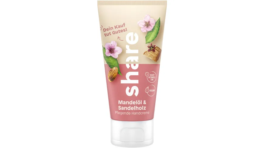 share Handcreme Mandelöl & Sandelholz 75 ml