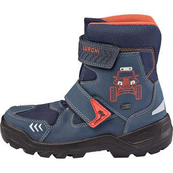 Lurchi Kazim Klett Boots in blau