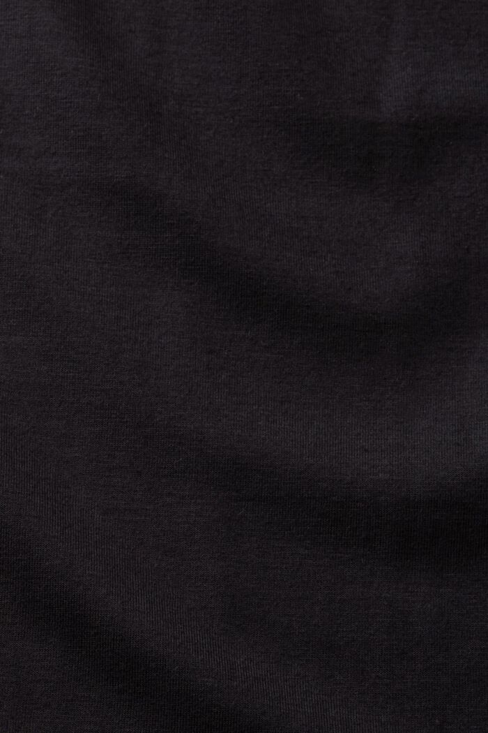 Bluse mit geschlitztem Ausschnitt, LENZING™ ECOVERO™