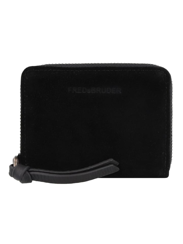 FREDs BRUDER Jo Geldbörse Leder 11 cm in black günstig kaufen onesize