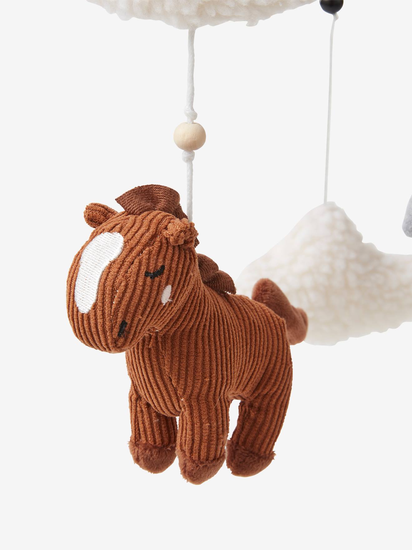 Mobile musical PETIT NOMADE beige / caramel