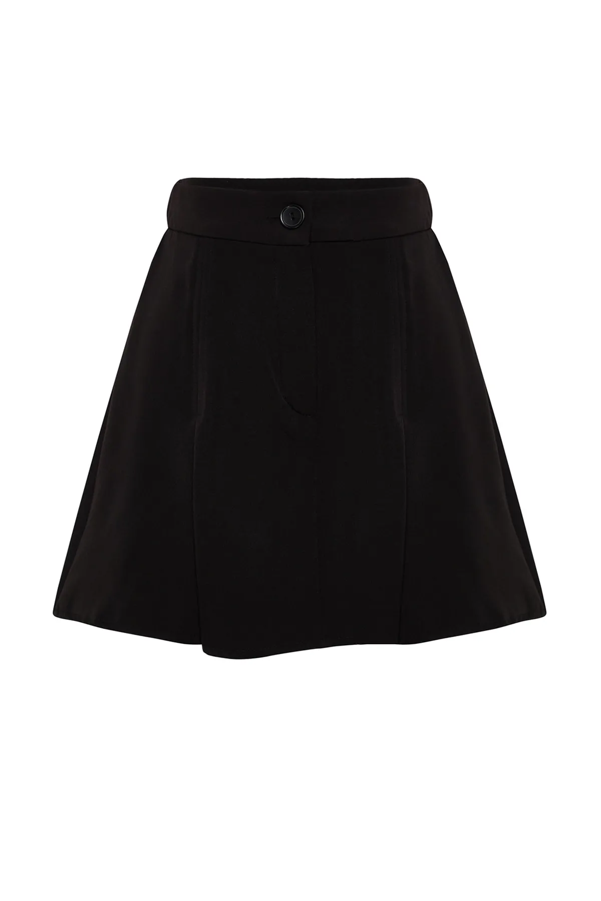 Trendyol Collection  Shorts - Schwarz - Mittlerer Bund