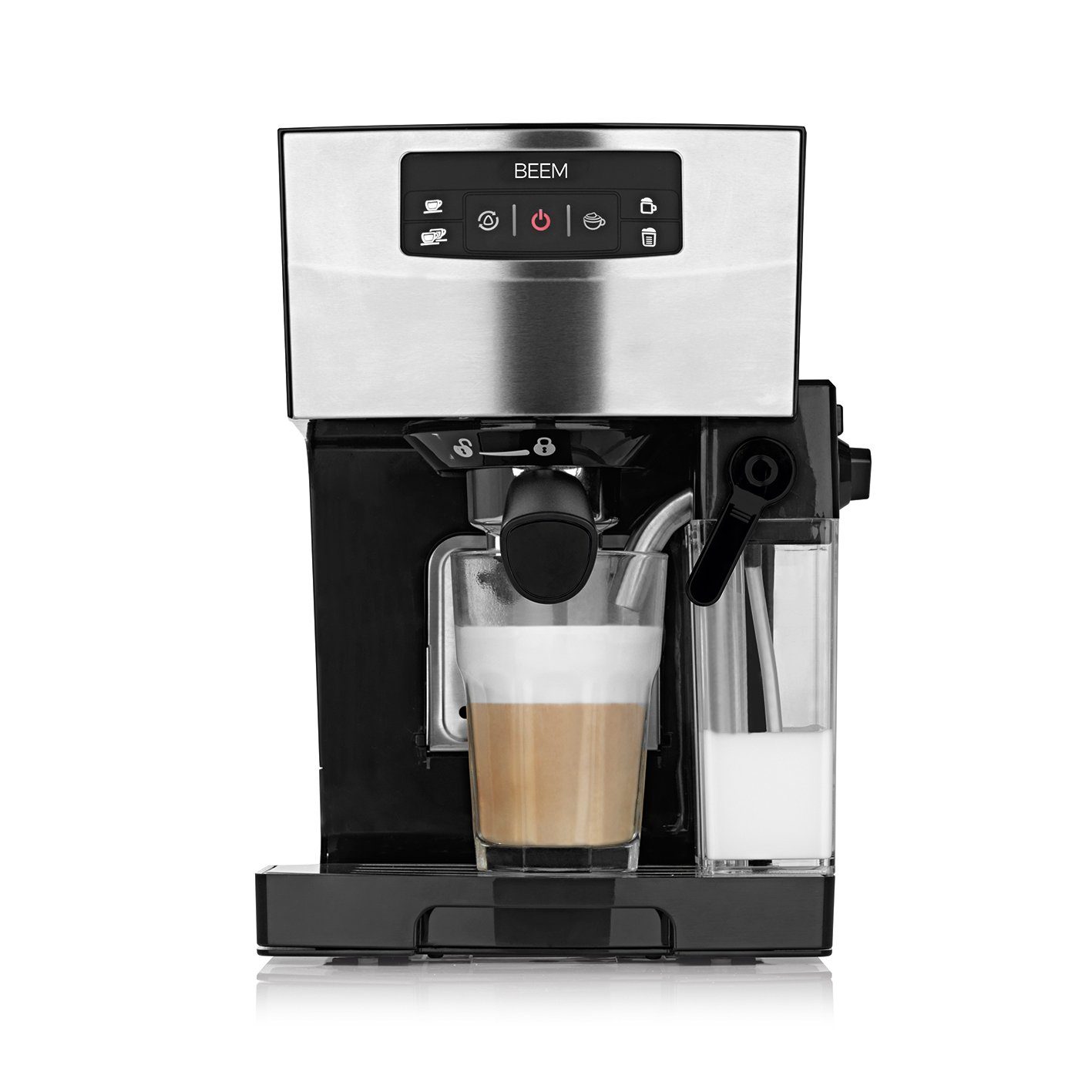 BEEM Siebträgermaschine ESPRESSO-CLASSICO Siebträgermaschine 15 bar, Tassenwärmer
