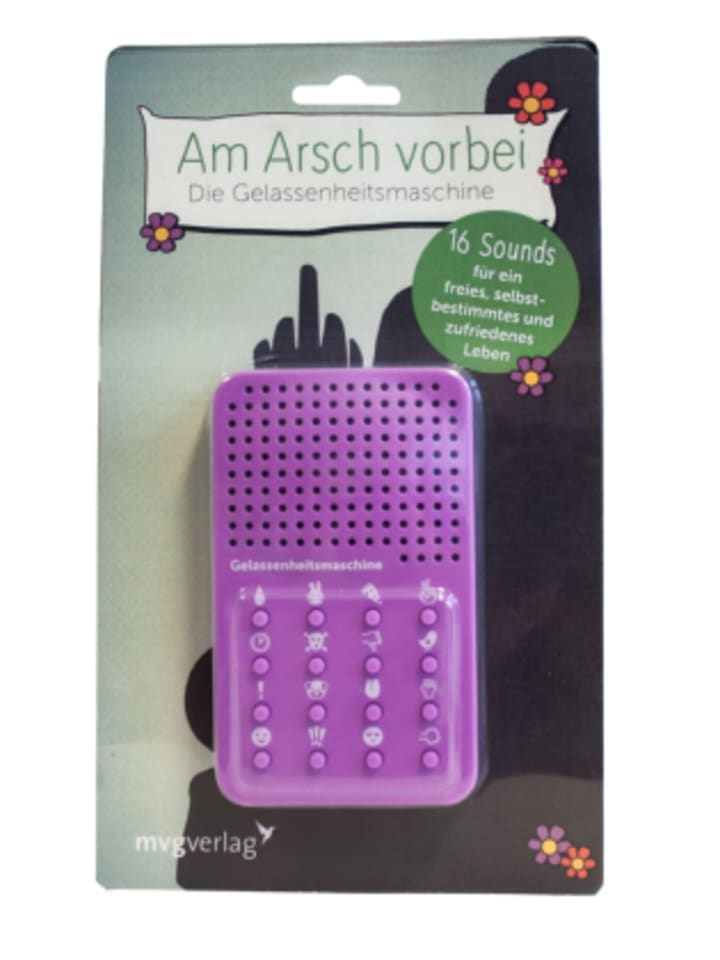 mvg Verlag Spielzeug - Am Arsch vorbei - die Gelassenheitsmaschine, Soundmaschine günstig kaufen onesize