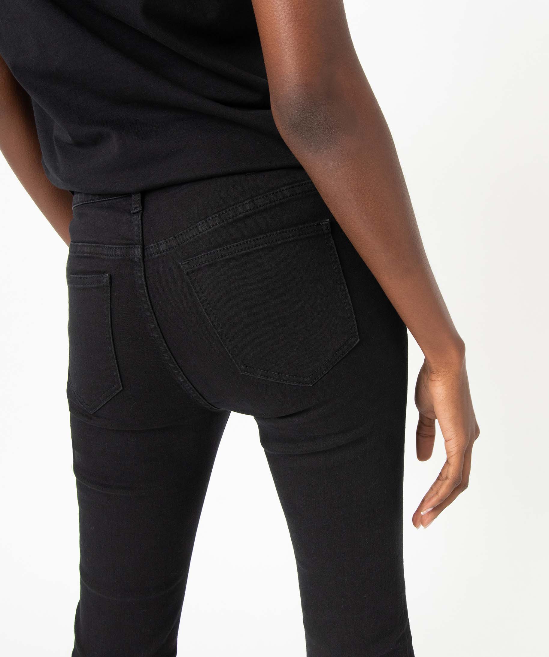 Jean femme coupe Bootcut – L30 noir | GEMO