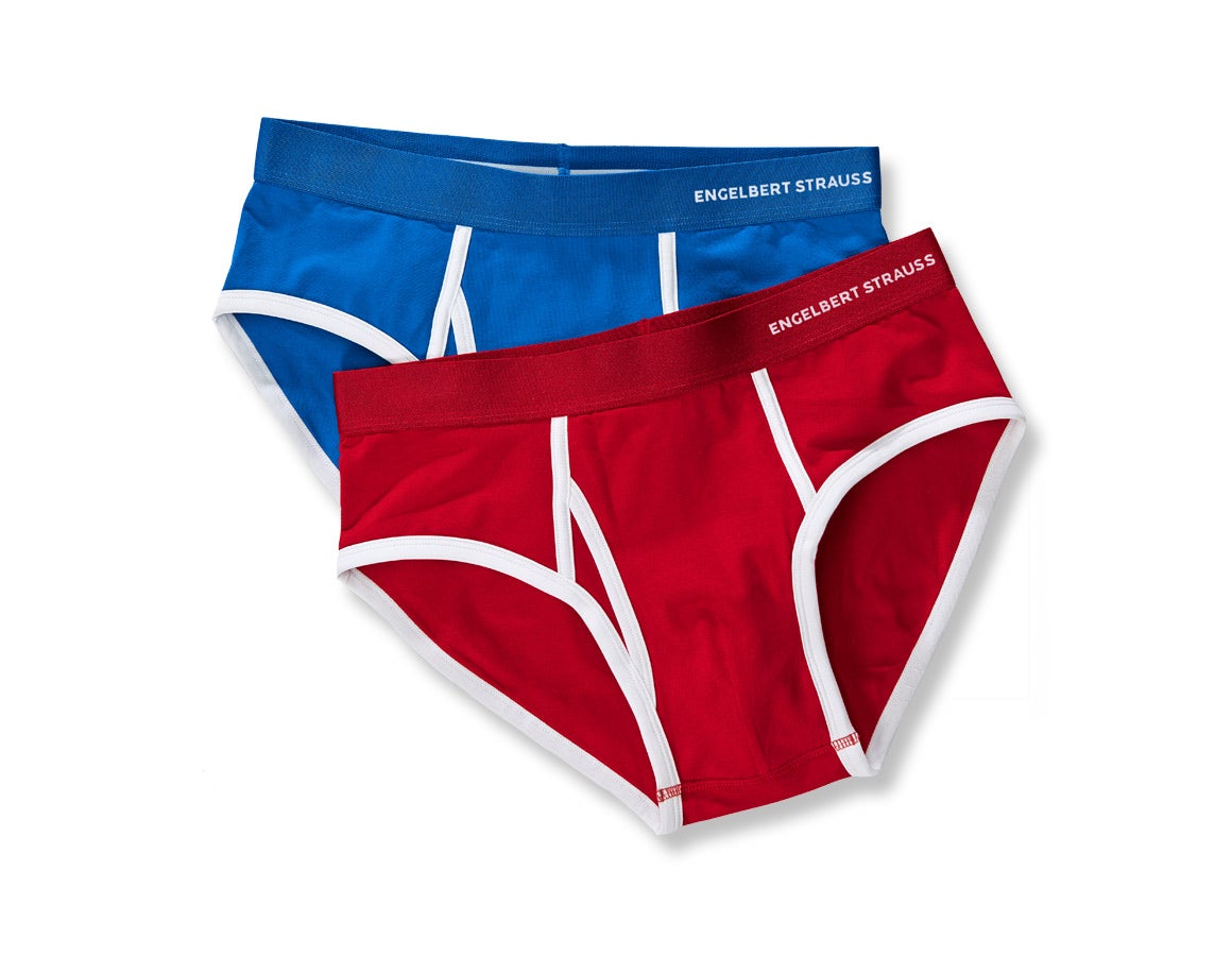e.s. cotton stretch Slip Colour, 2er Pack