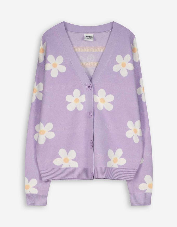 Cardigan - Viskose-Mix