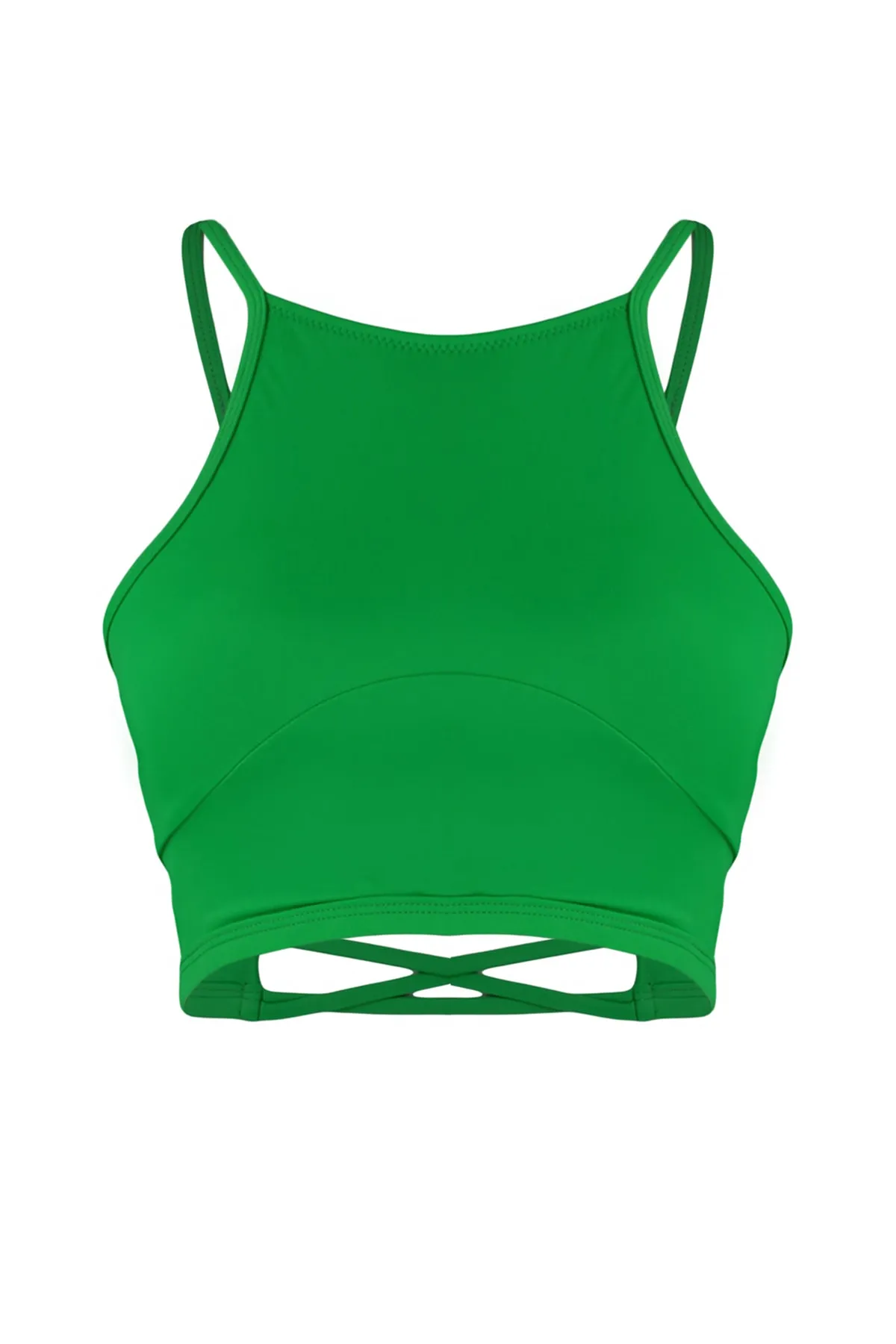 Trendyol Collection  Grünes Neckholder-Bikinioberteil TBESS21BU0027