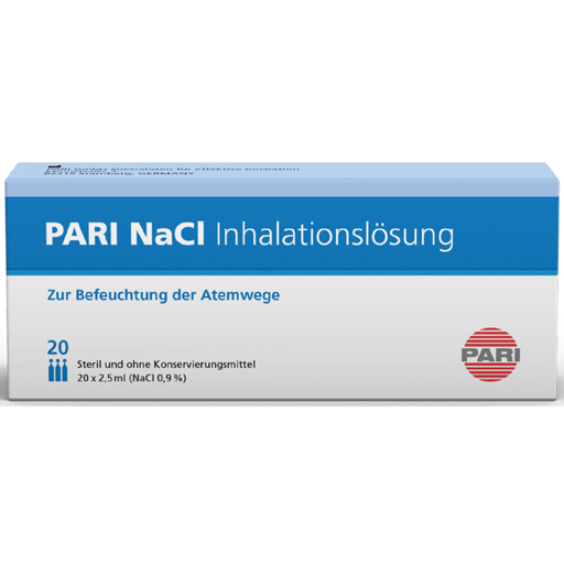 PARI NaCl Inhalationslösung Ampullen  20X2.5 ml  Ampullen