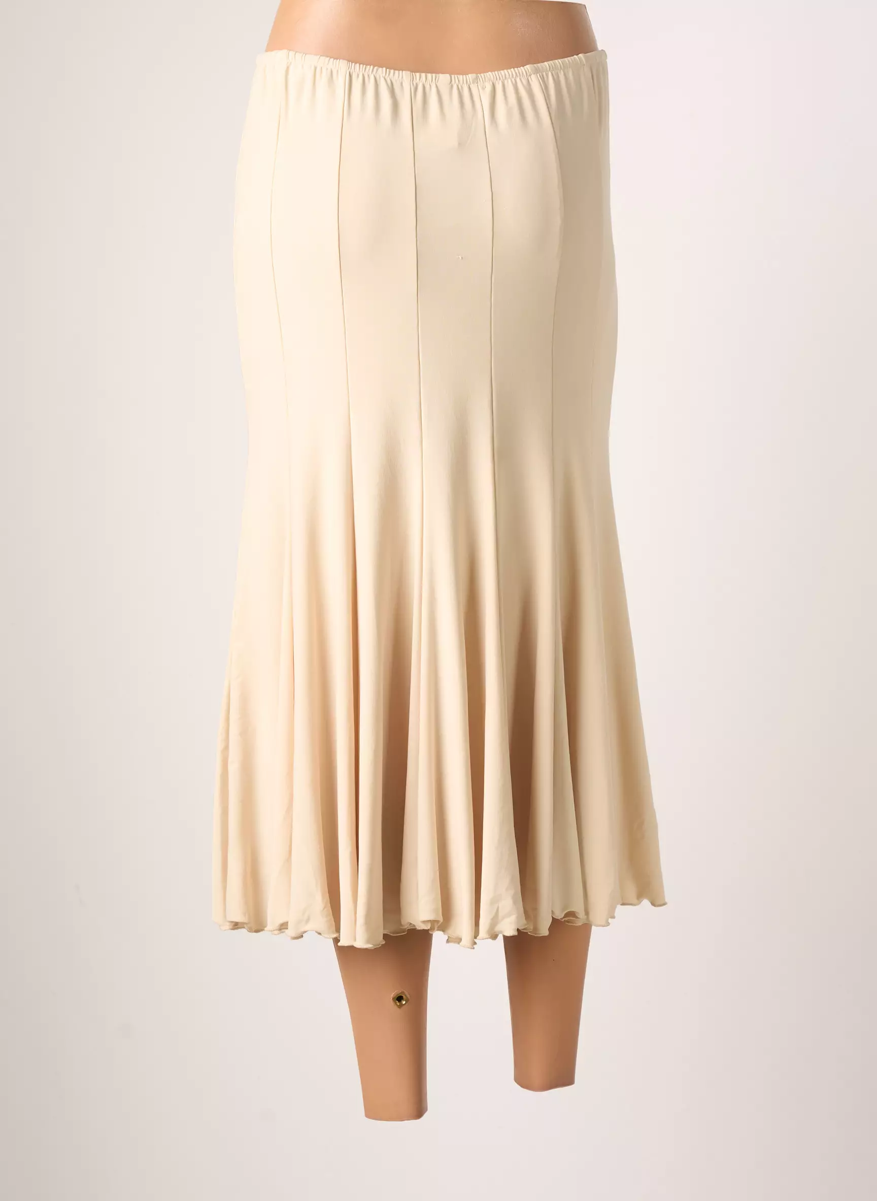 Jumfil Jupes Longues Femme couleur beige