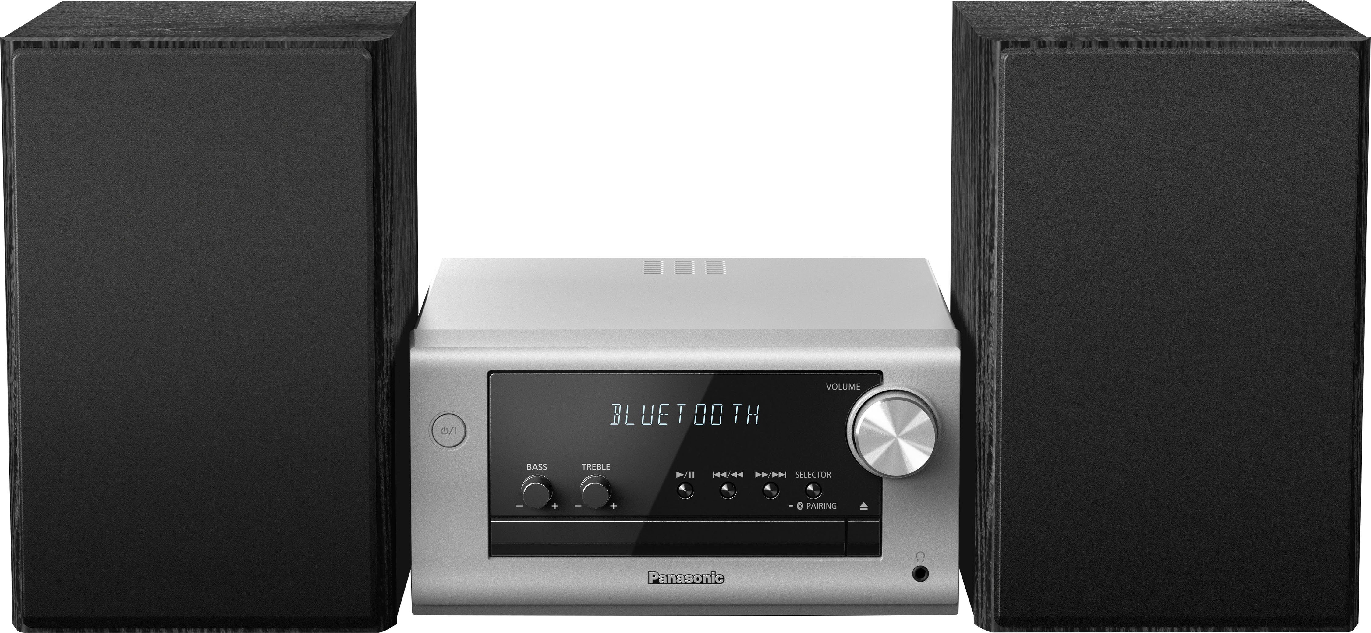 Panasonic SC-PM704 Radio (Digitalradio (DAB), UKW mit RDS, 80 W, HiFi Micro System mit 40W, CD, Bluetooth, DAB)
