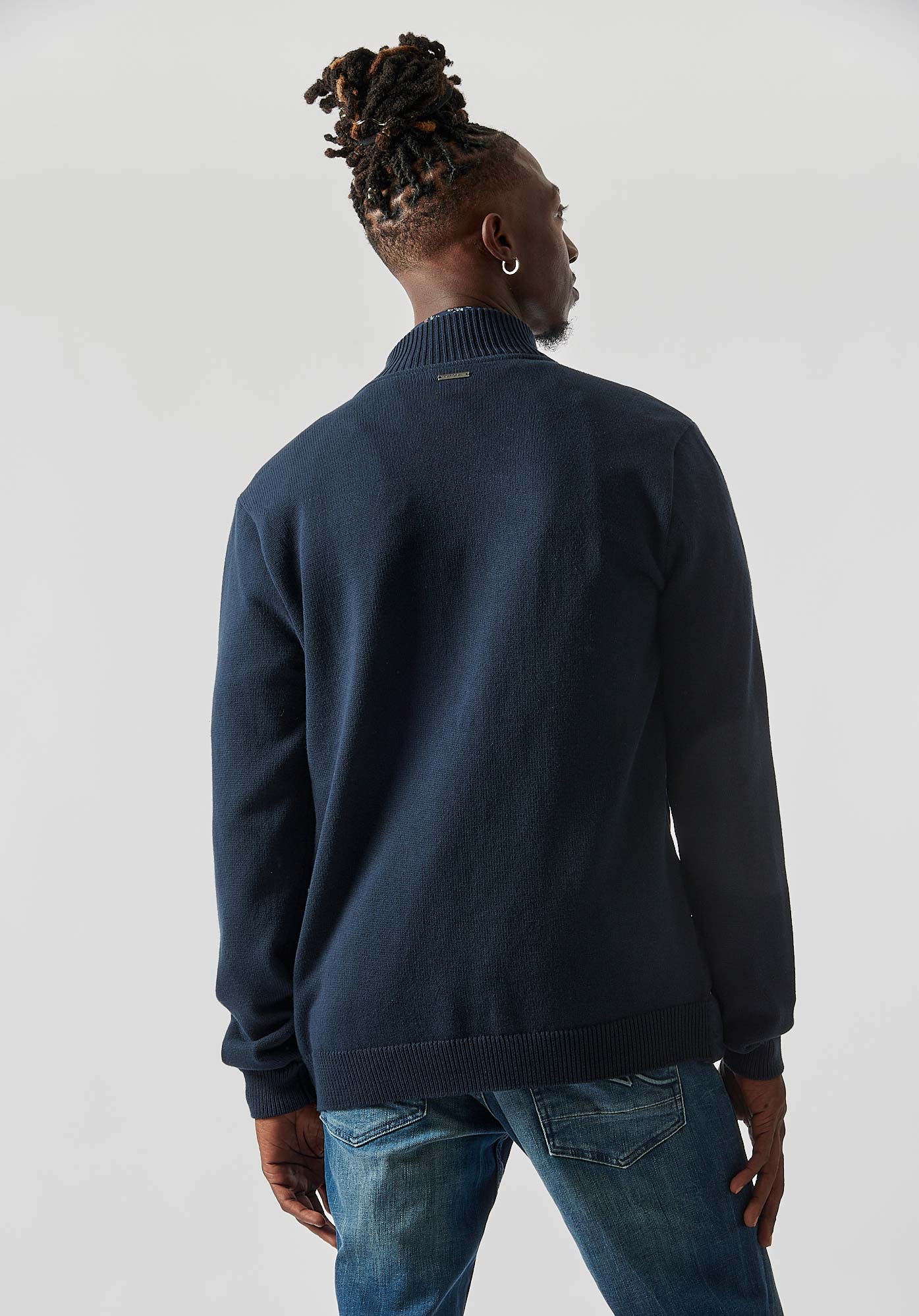 VADED  Gilet bleu homme