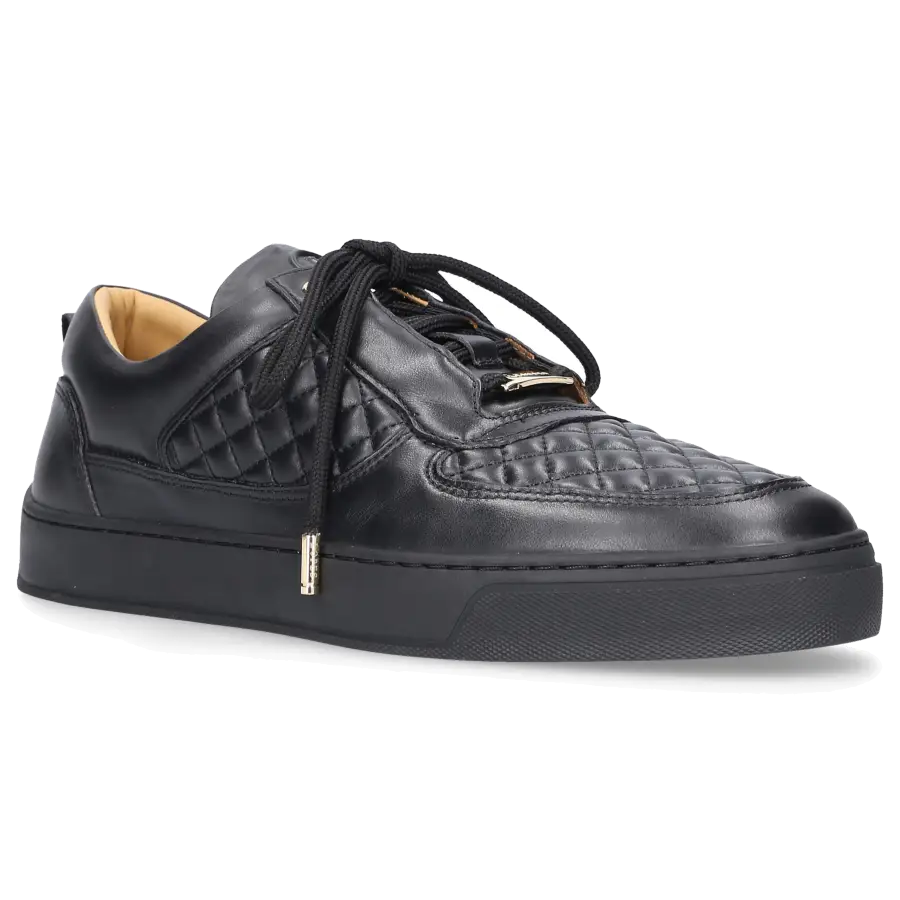 Leandro Lopes - Sneaker low FAISCA Kalbsleder - schwarz