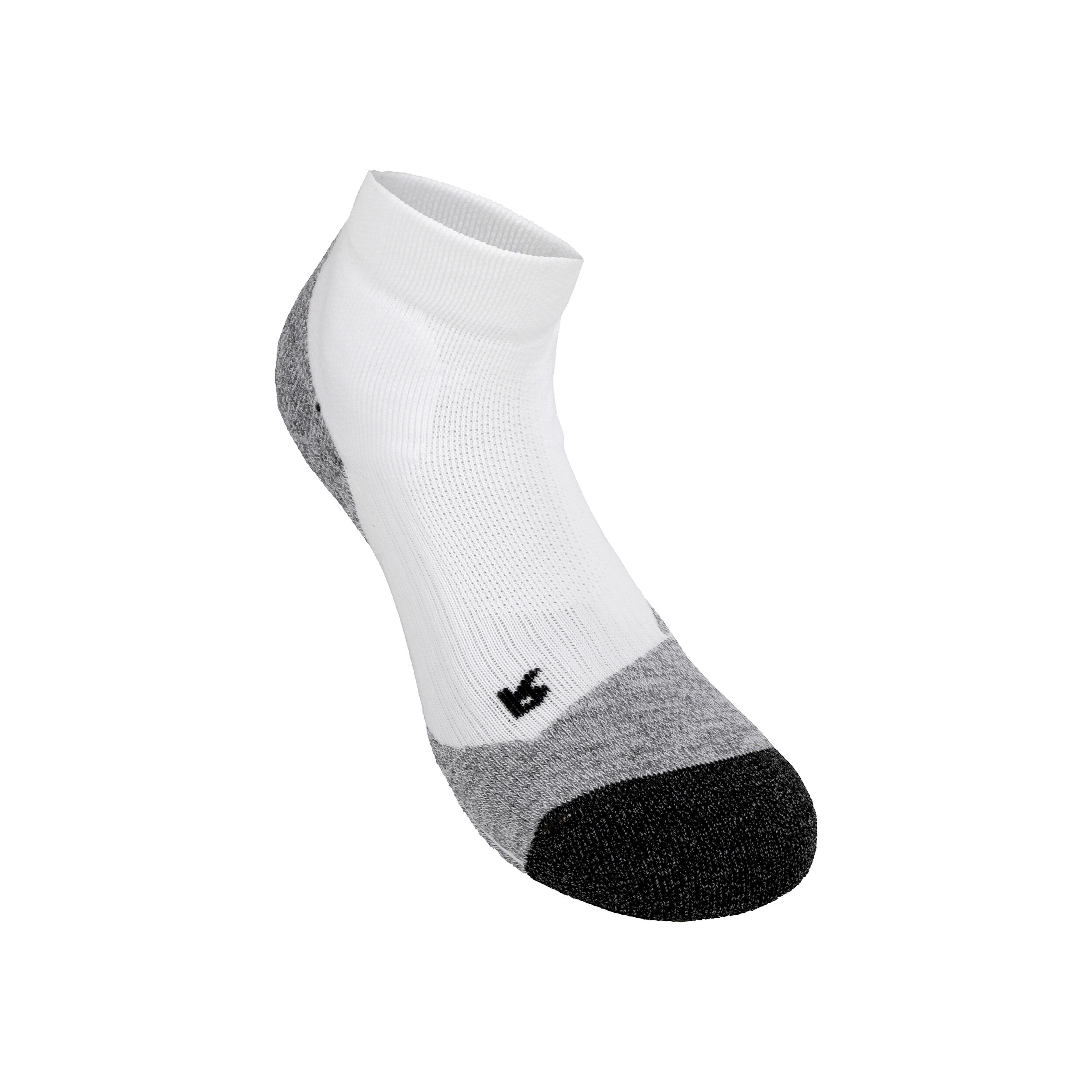 TE2 Short Tennissocken Damen - Weiß, Grau