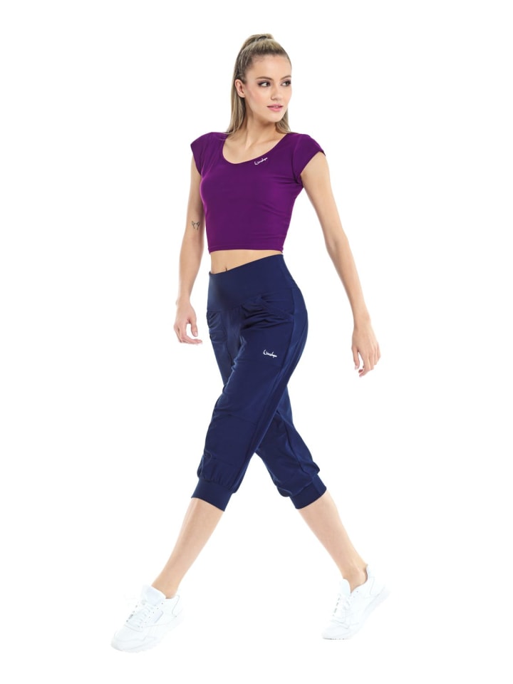 Winshape Functional Comfort ¾ Leisure Trousers LEI201C in dark blue günstig kaufen