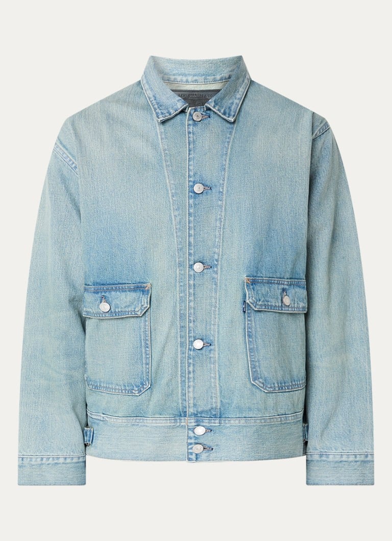 Τζιν μπουφάν Levi's Utility με υφή