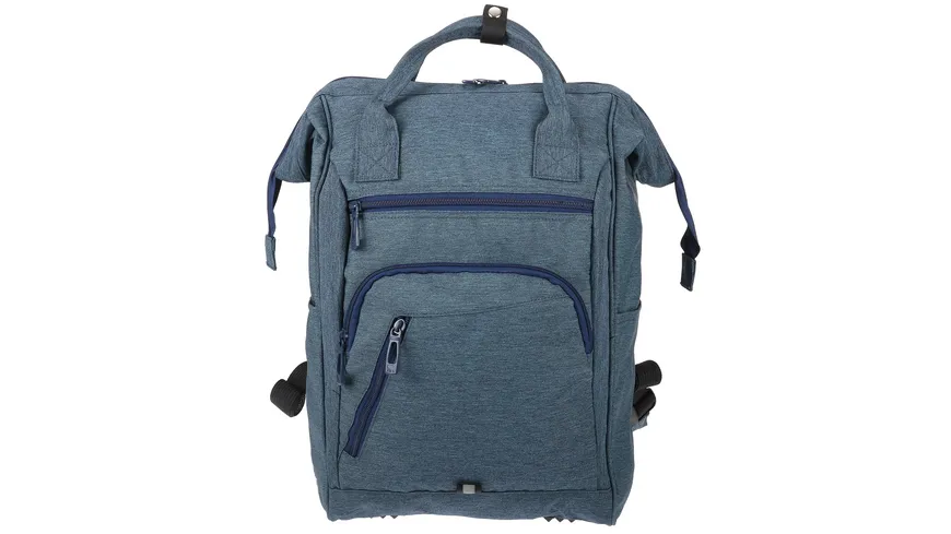 ELEPHANT Rucksack Melange Blau 12830 Blau Melange
