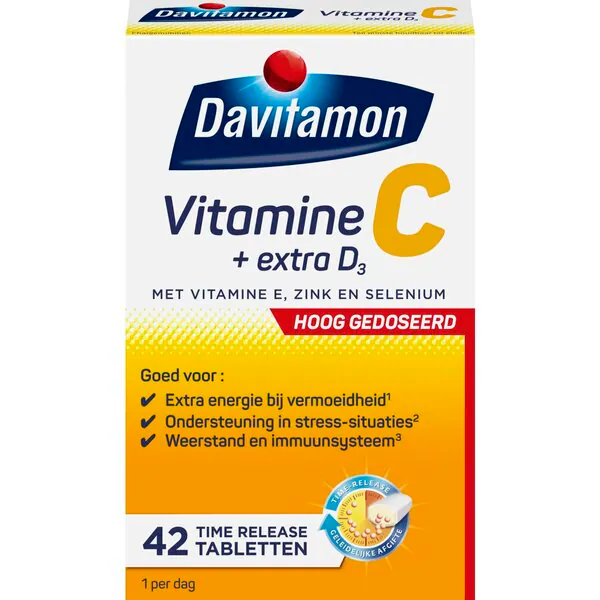 Davitamon Vitamin C Forte Extra D3 Time-Release Tablets 42 tablets
