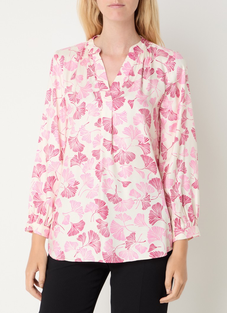 Tunica Hobbs Rachael con stampa floreale