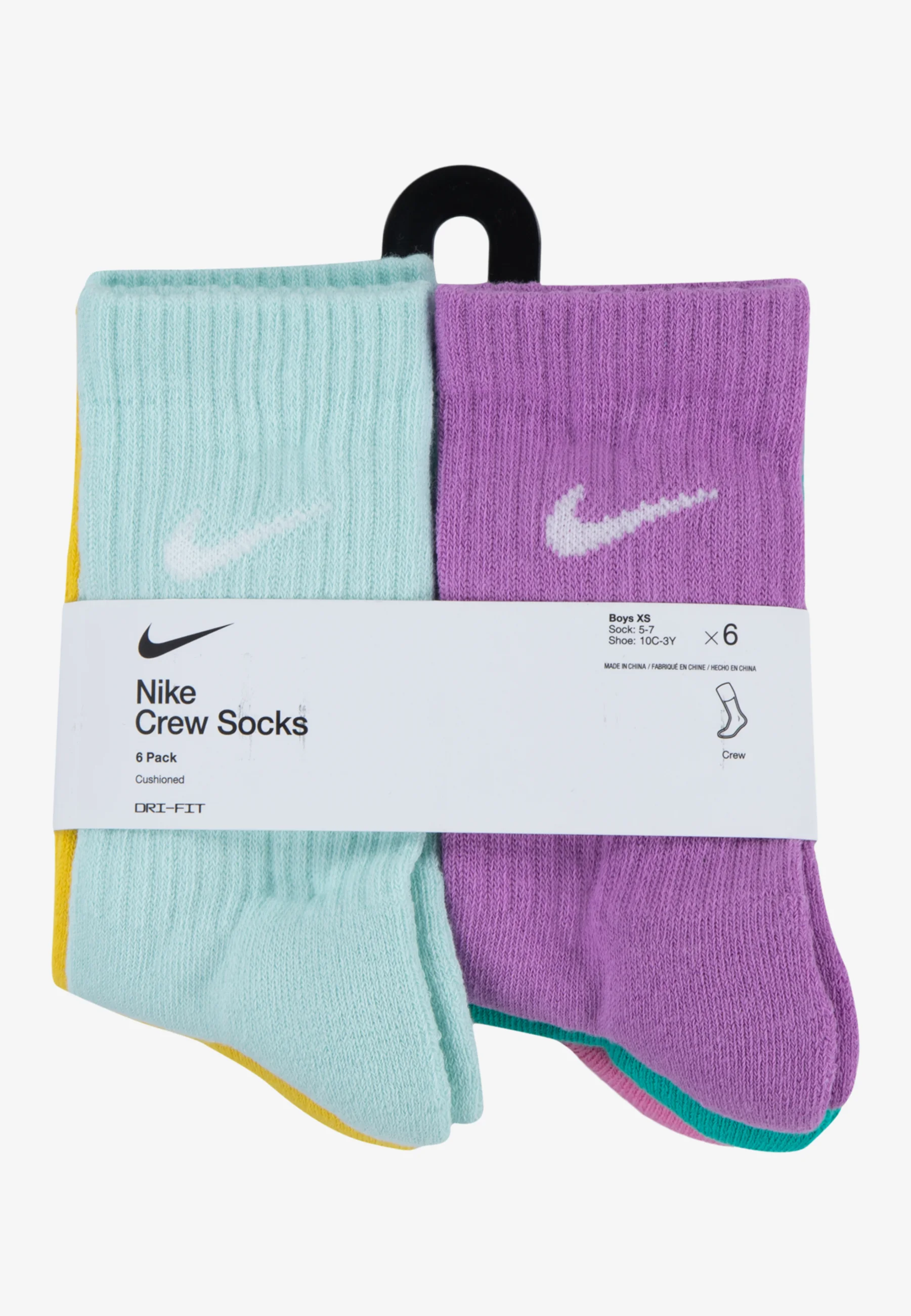 Nike Sportswear PERFORMANCE BASIC CREW PACK DE 6 - Calcetines