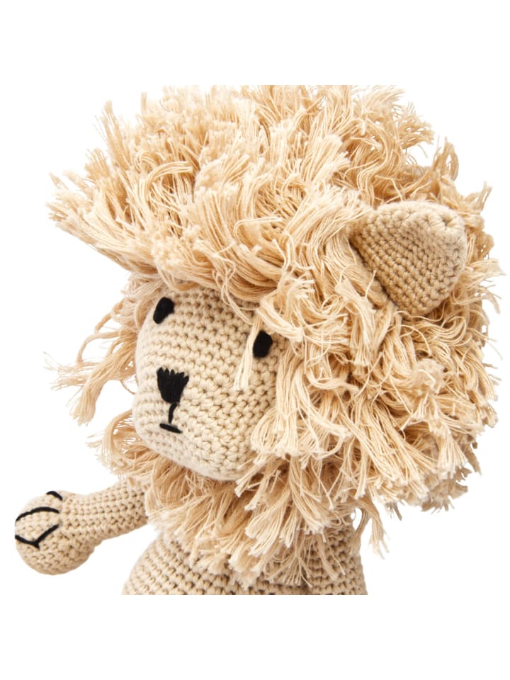 miniHeld Handgestrickter Löwe Lionel gehäkelt Spielzeug 32 cm aus Baumwolle 0 Monate günstig kaufen onesize