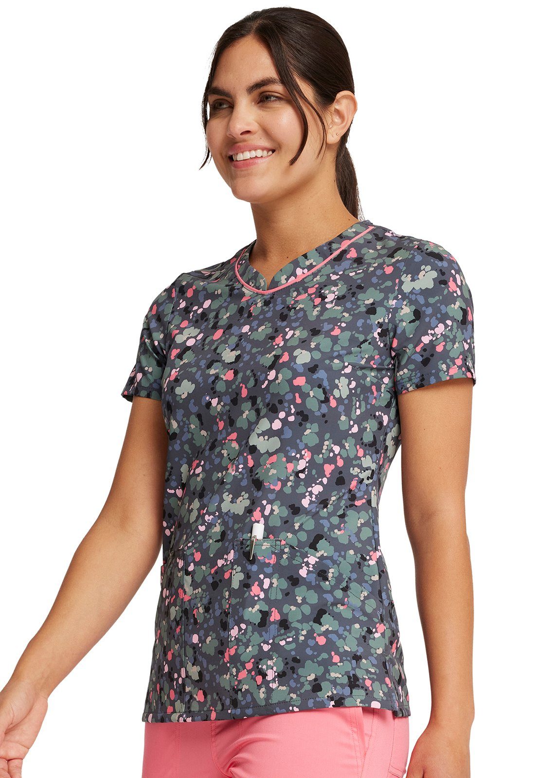 Cherokee Funktionsbluse Bunt bedruckter Damen Kasack 