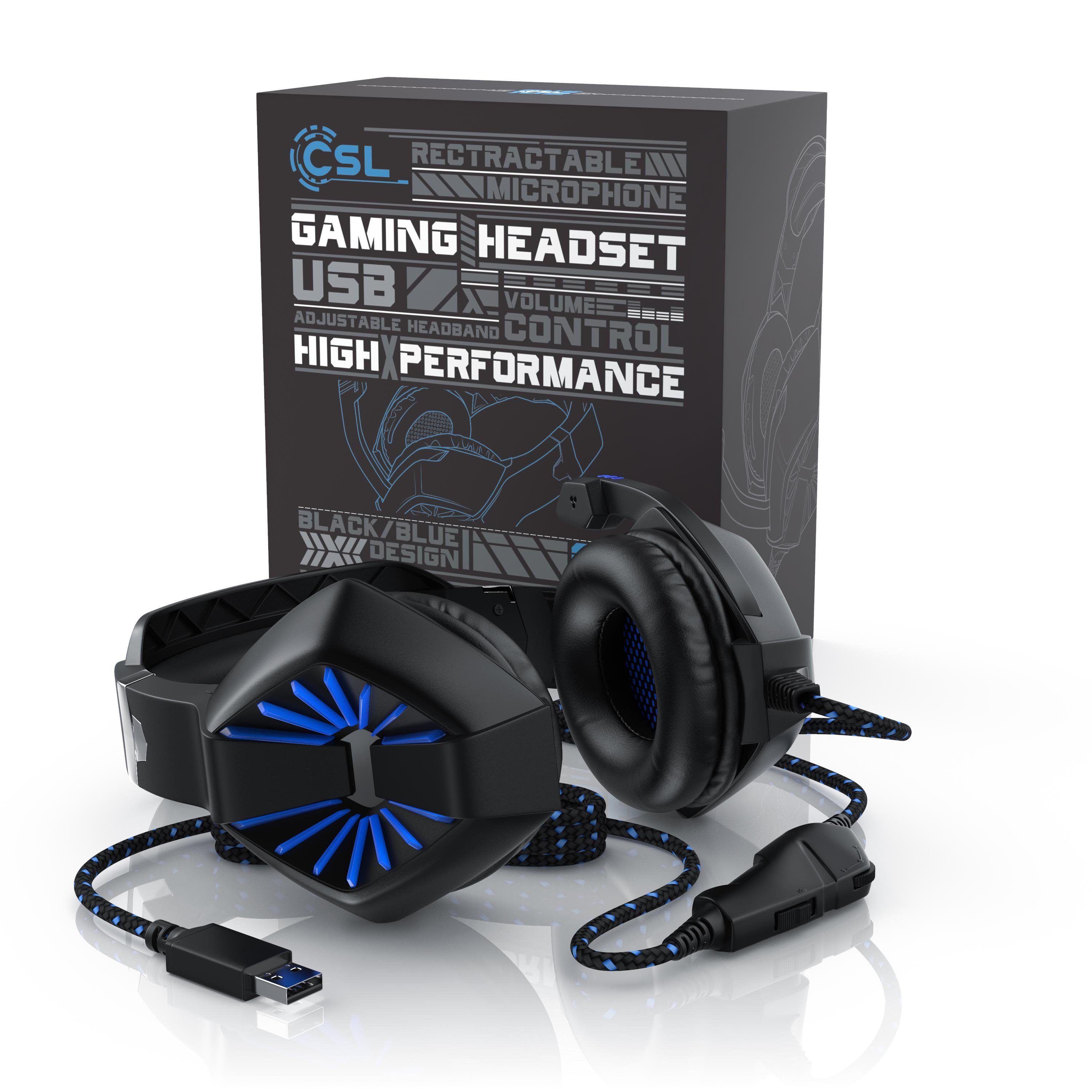 CSL Gaming-Headset (USB 