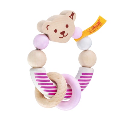 Steiff by Selecta® Greifling, 10 cm, rosa