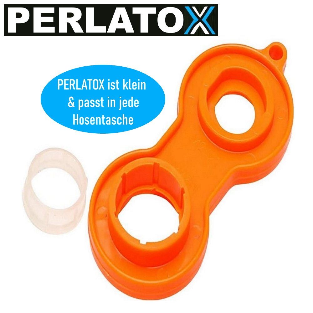 MAVURA PERLATOX Perlatorenschlüssel Mischdüsenschlüssel Strahlregler Wartungskit (Perlatorschlüssel Universal Perlator Schlüssel Serviceschlüssel)