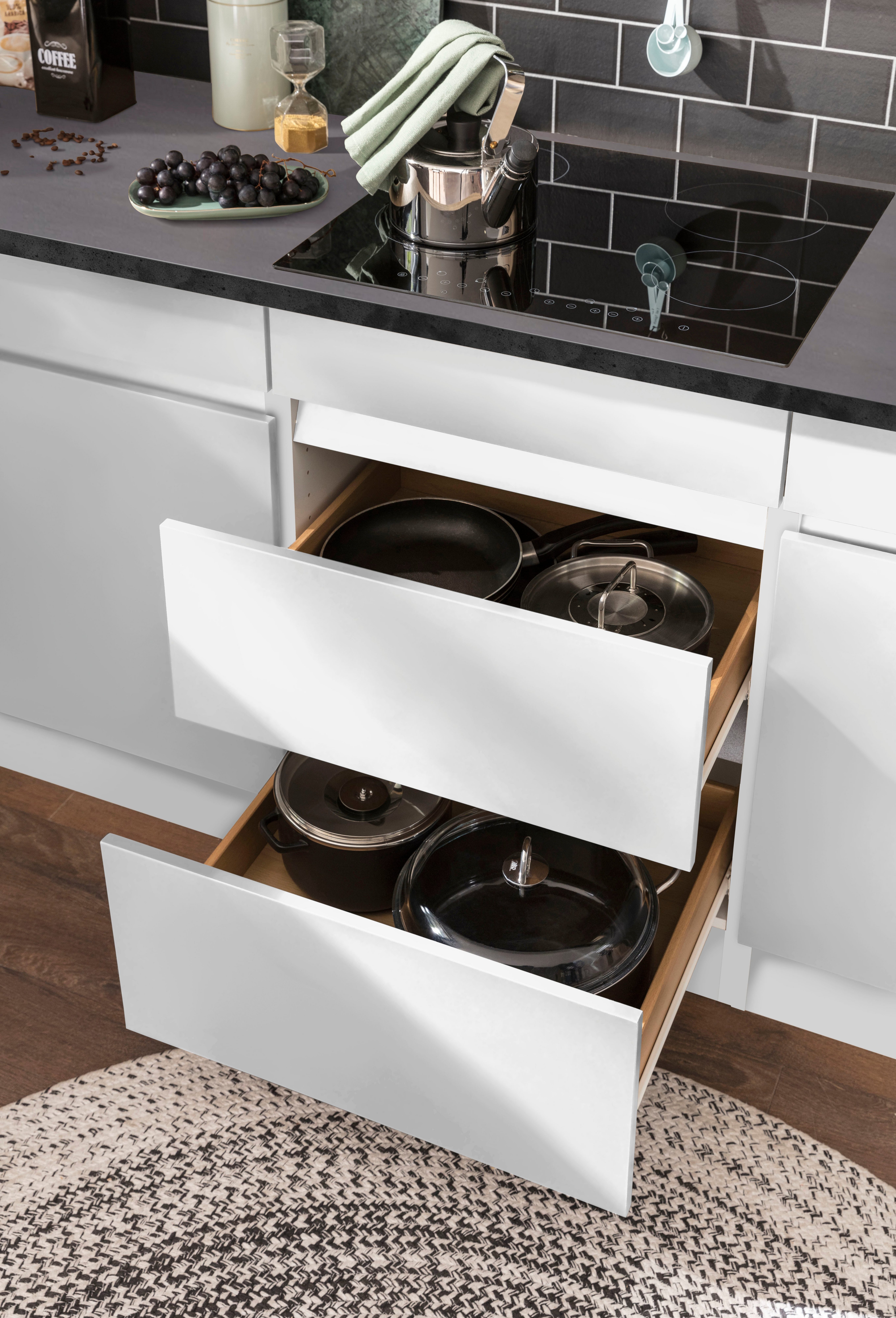 OPTIFIT Winkelküche Roth, ohne E-Geräte, Stellbreite 300 x 175 cm
