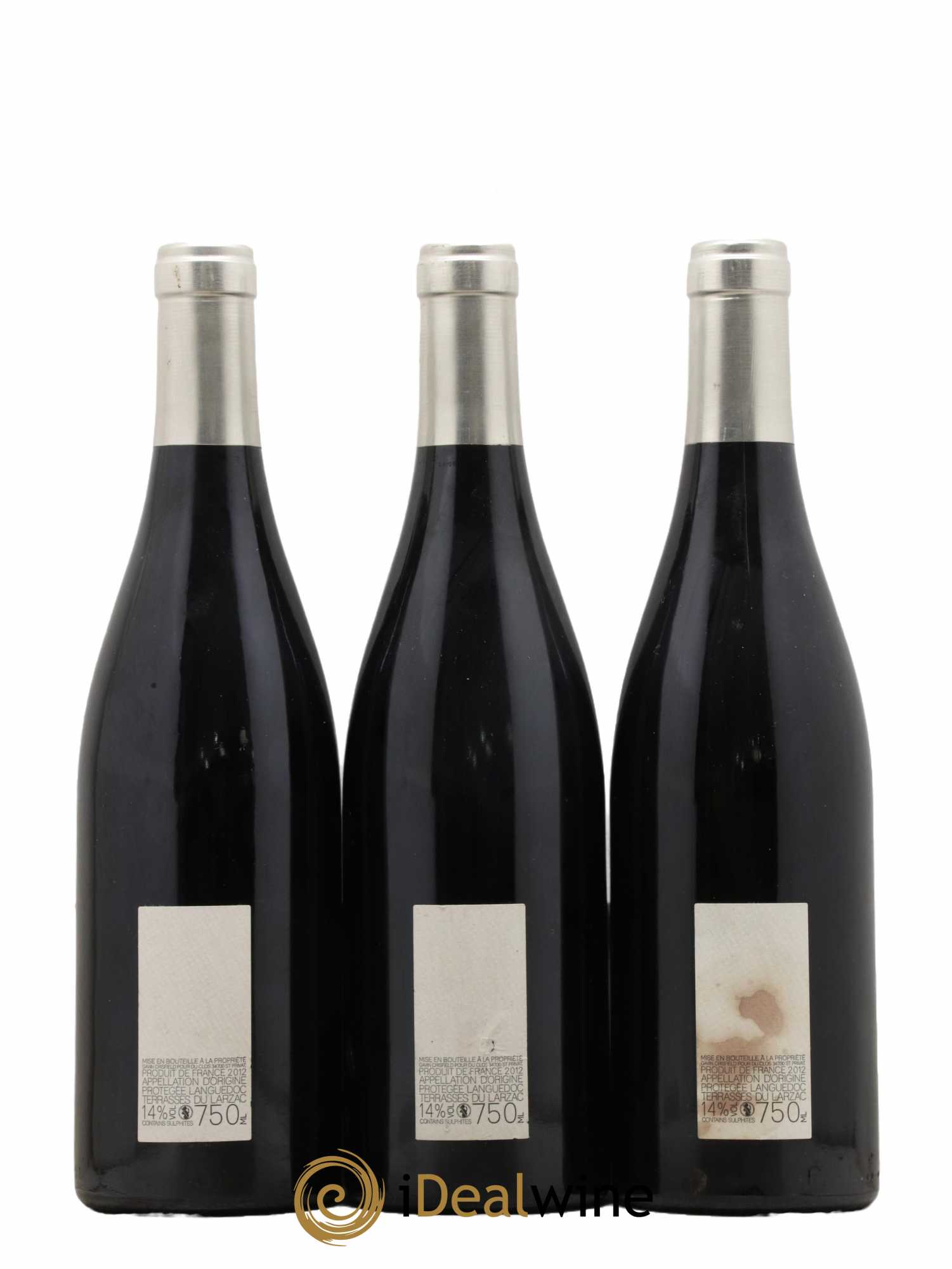 Terrasses du Larzac Gavin Crisfield La Traversée  2012 - Lot de 3 Bouteilles