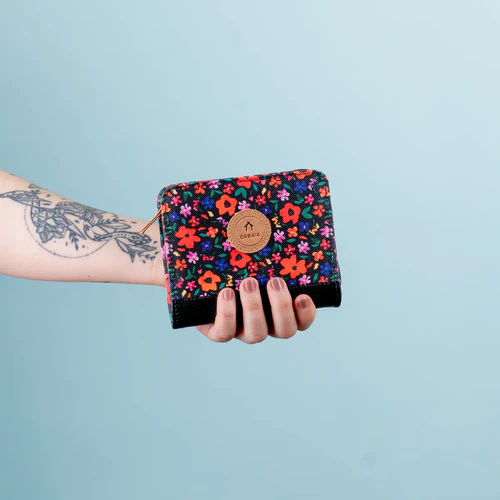 Maupiti Black Medium Wallet