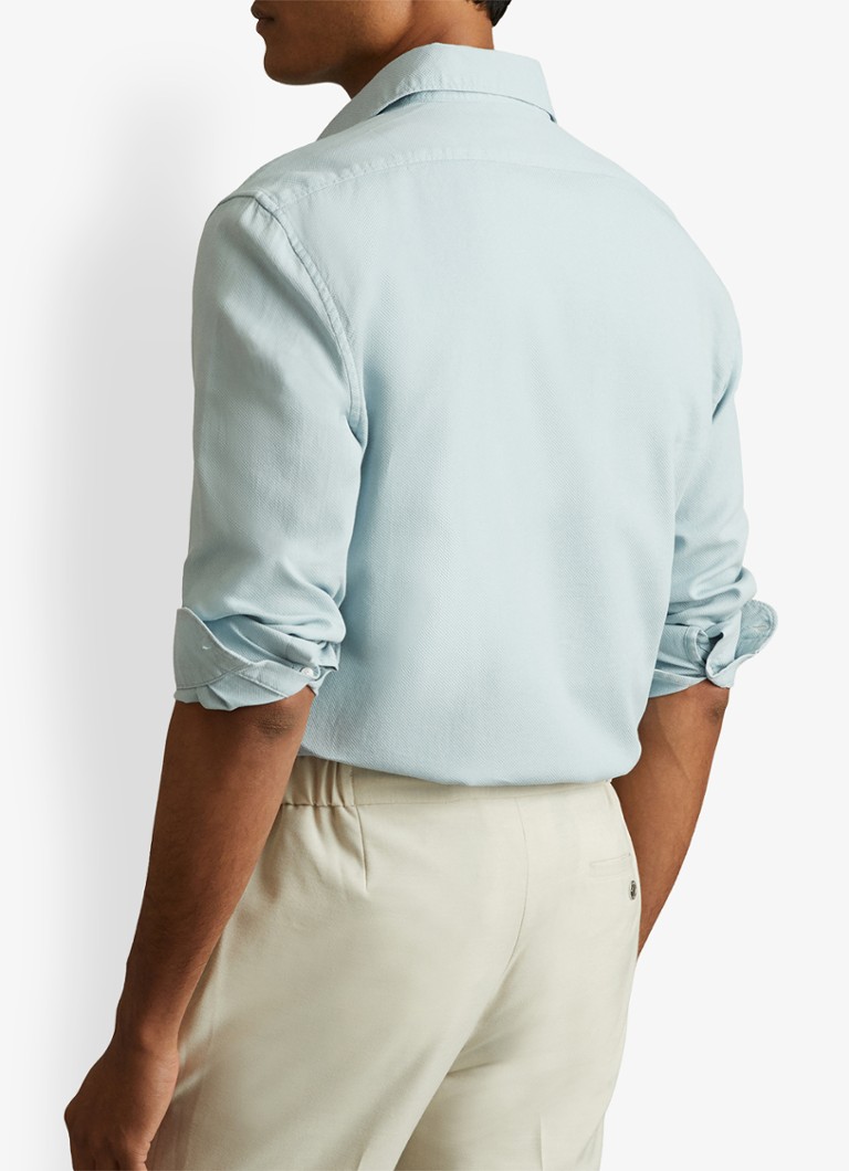 Cămașă Reiss Cecil Classic Fit cu microimprimare