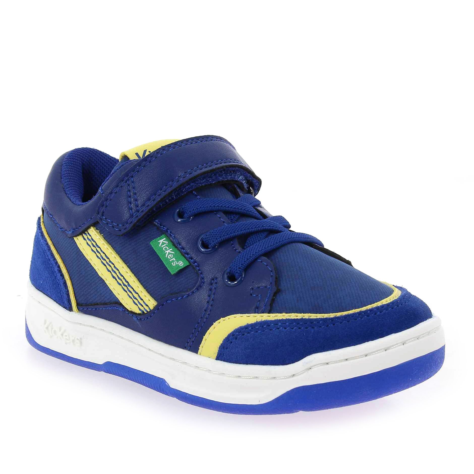 Kickers  KOUIC - Bleu Jaune