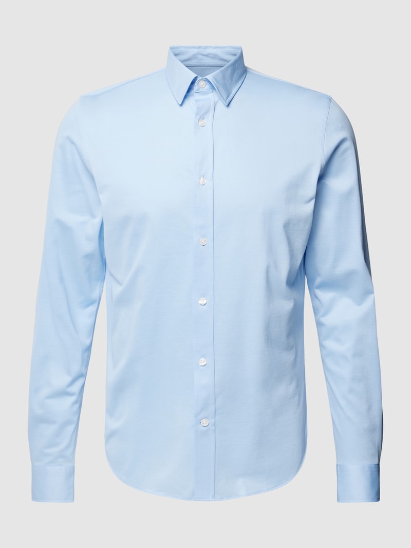 Business-Hemd mit Kentkragen Modell 'trostol' in jeans