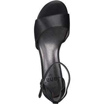 Jana Sandale in schwarz