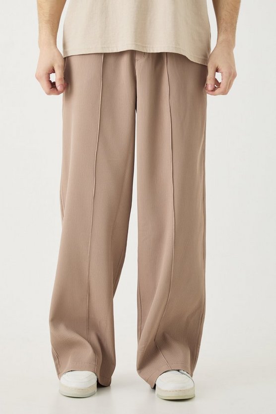 Tall Hose mit weitem Bein und elastischem Bund