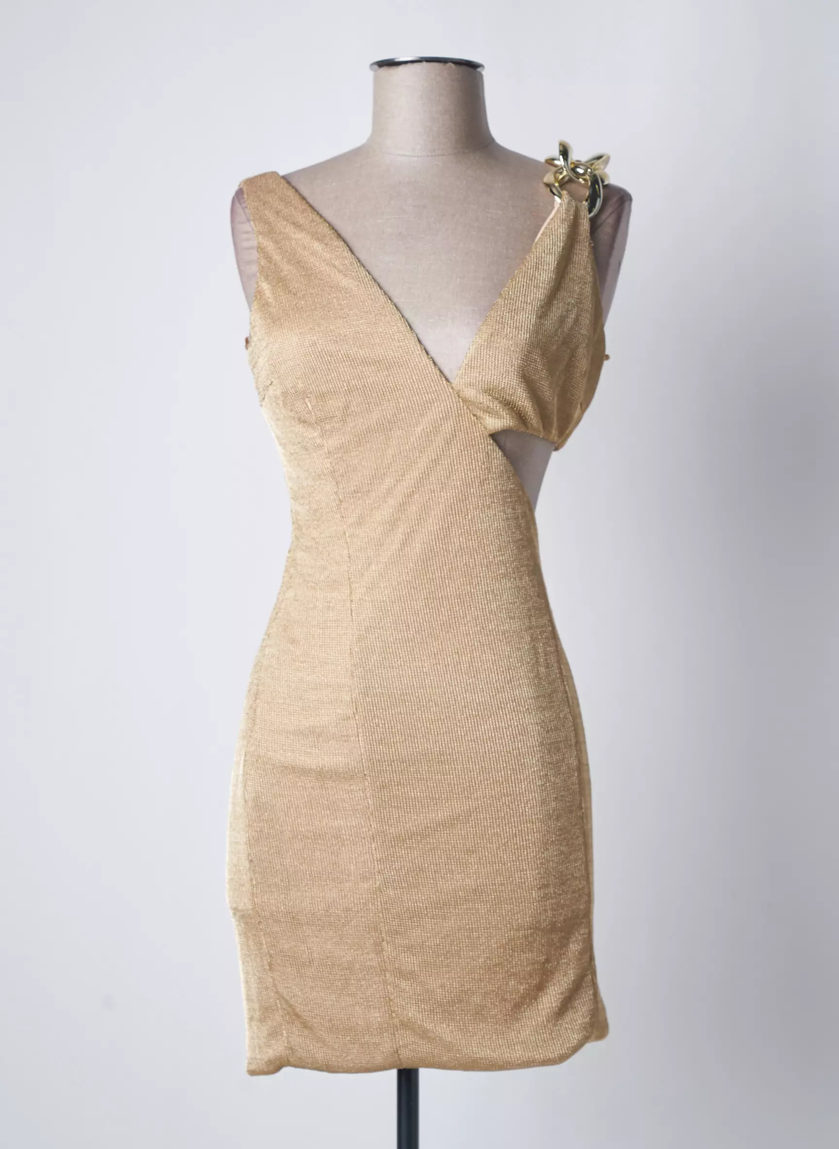La Semaine Robes Courtes Femme couleur beige