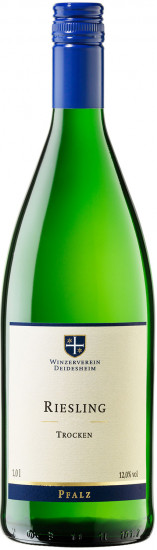 2022 Riesling trocken 1,0 L - Winzerverein Deidesheim