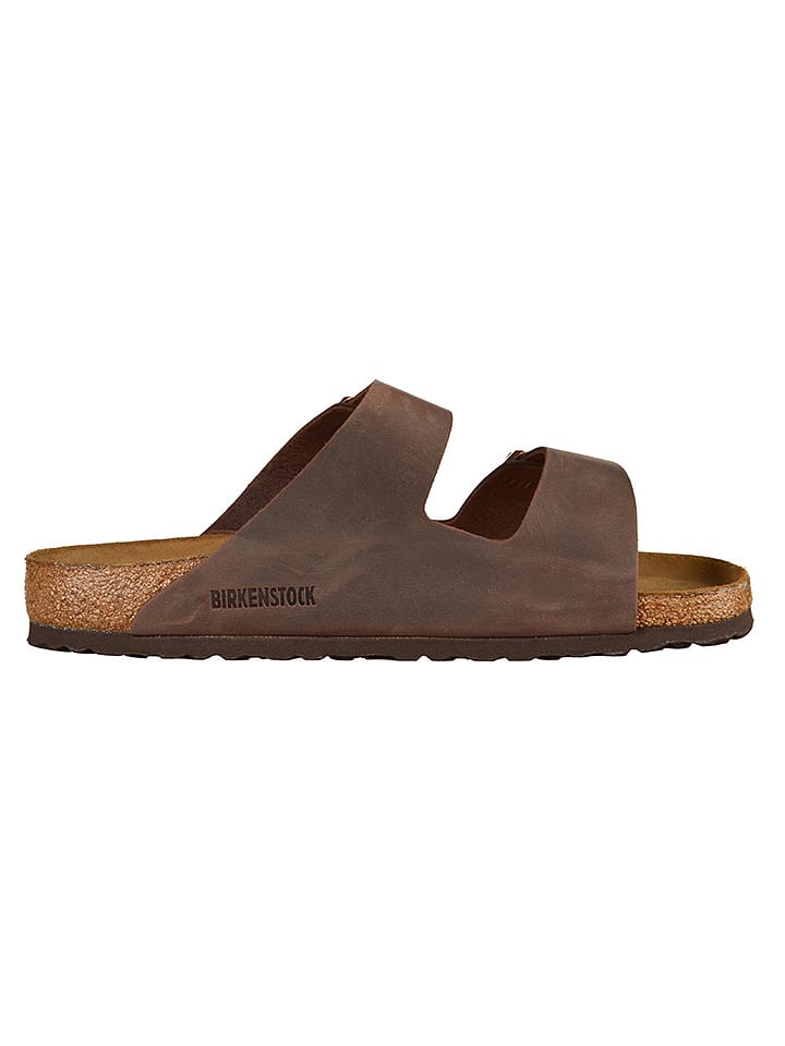 Birkenstock Leder-Pantoletten 
